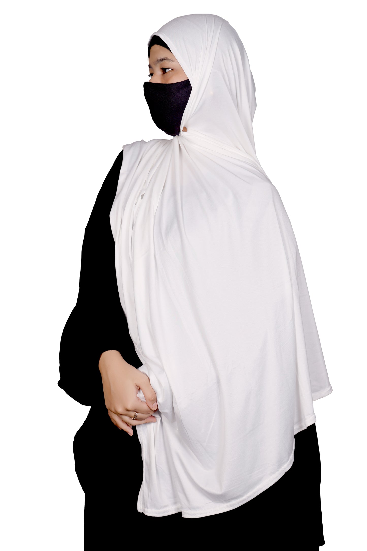 Premium Jersey Hijab - Pearl Dew