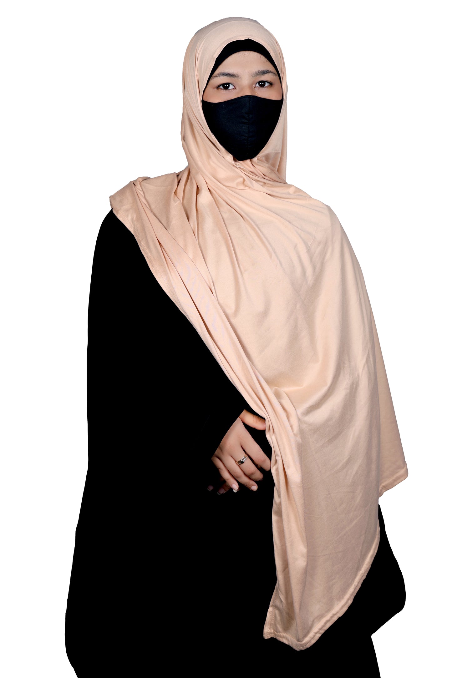 Premium Jersey Hijab - Vanilla Clay