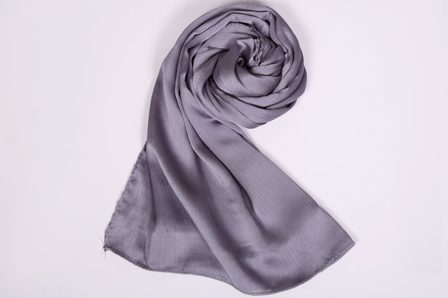 Luxe Muna Satin Hijabs- Icy Bloom