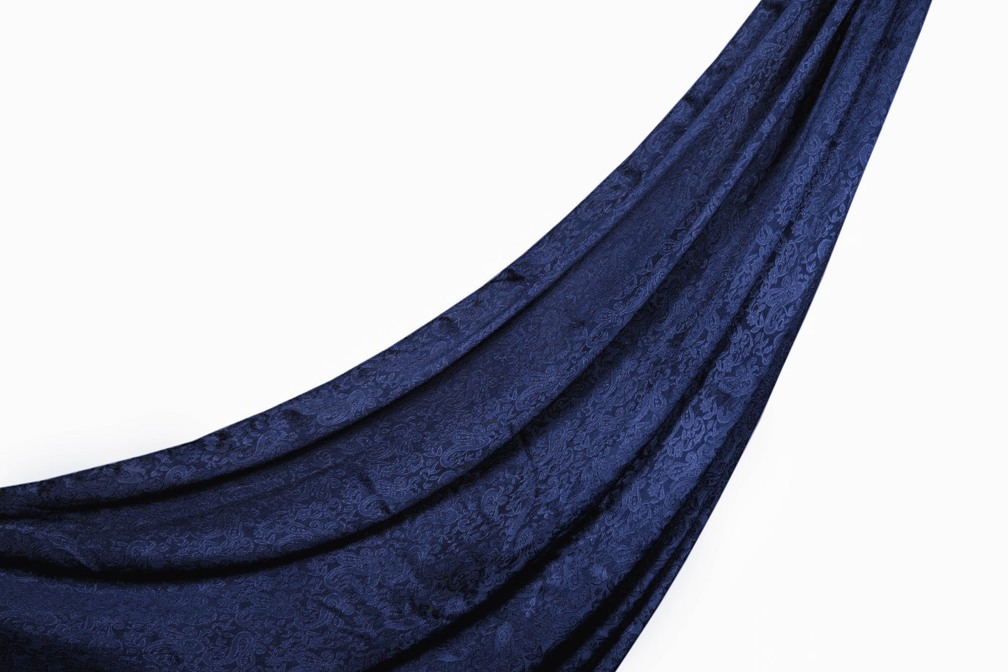 Self-Print Hijab - Sapphire Whisper