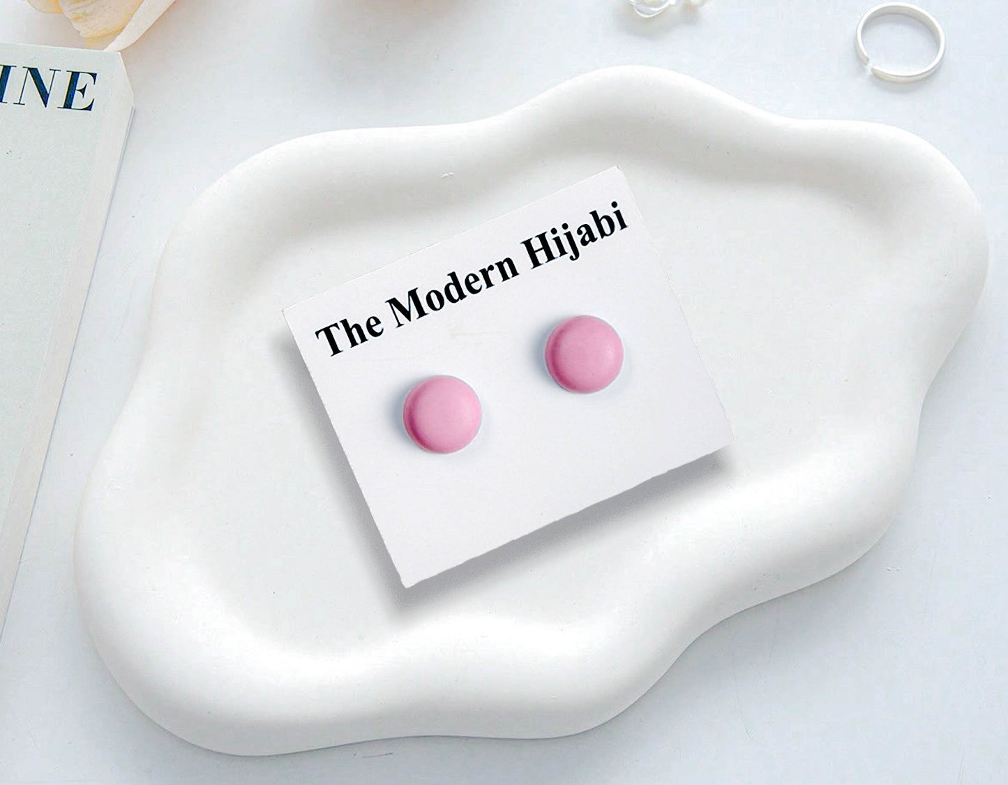 Ultra-Strong Magnet Pins (Per Pair) - Rose