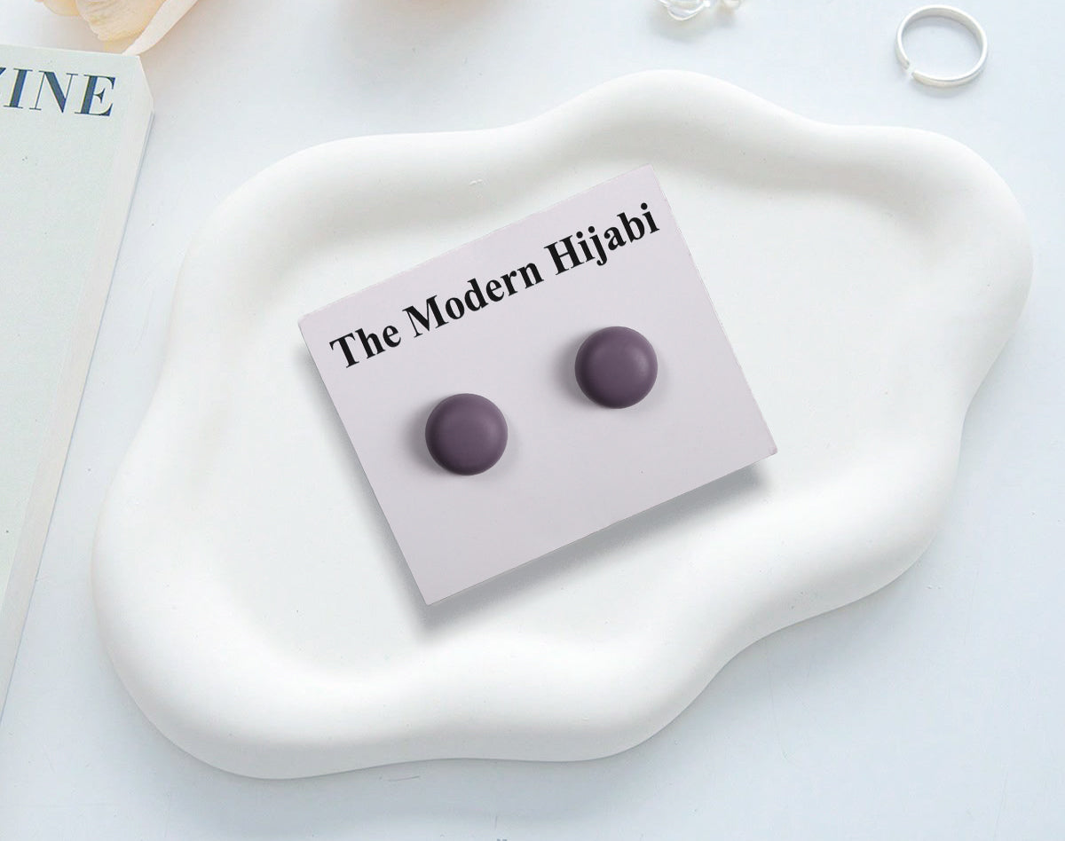 Ultra-Strong Magnet Pins (Per Pair)- Plum