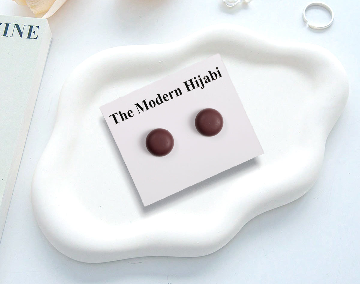 Ultra-Strong Magnet Pins (Per Pair) - Cocoa