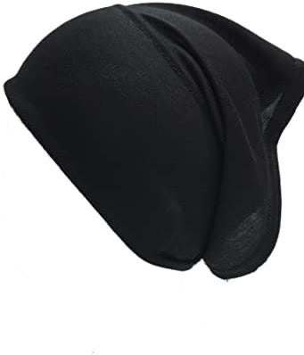Premium Tube Hijab Caps - Black