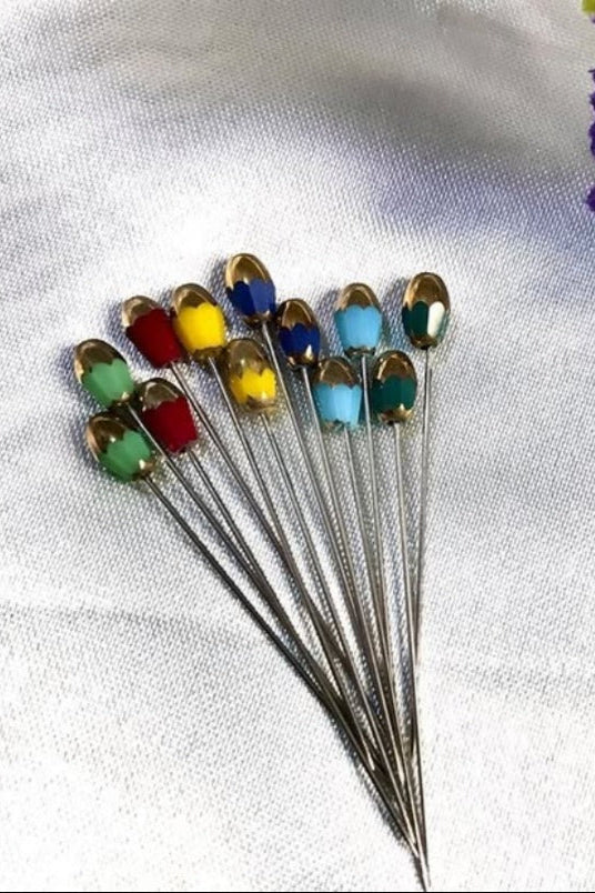 Straight Pins Set - Multi Colours
