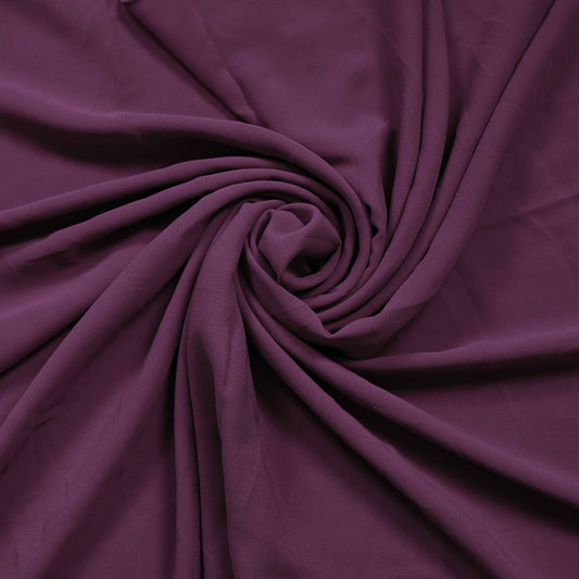 The Essential Georgette Hijab - Deep Mauve