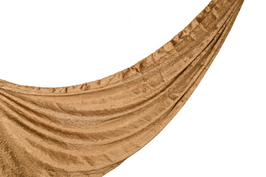 Self-Print Satin Hijab - Maple Glaze